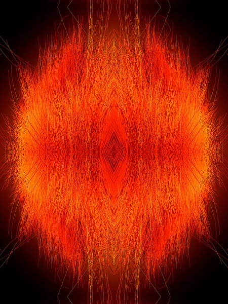 Αφηρημένο Φόντο Πορτοκαλί Κλαδιών Απόδοση Ψηφιακή Εικόνα Μοτίβο Μοντέρνο Στυλ — Φωτογραφία Αρχείου