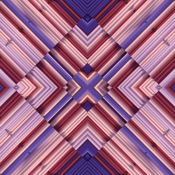 Kaleidoskopisk Mønster Bølgektangulære Stabler Moderne Minimumsdesign Forretningssuksess Abstrakt Struktur Gjøre – stockfoto