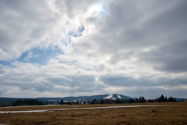 Landschaft Den Bergen — Stockfoto