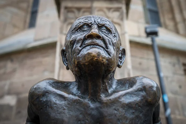 Balingen Baden Württemberg Deutschland Juni 2021 Bronzestatue Von Guido Messer — Stockfoto