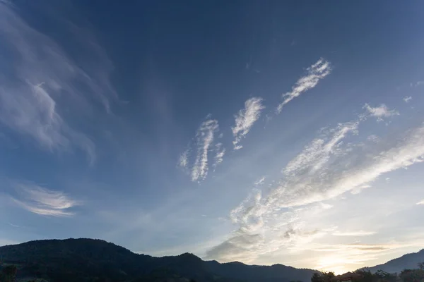 Imagen Fondo Del Cielo Noche Para Añadir Texto Para Sentirse — Foto de Stock