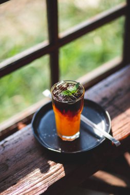 Kahve çok güzel hazırlanmış ve servis edilmeye hazır..