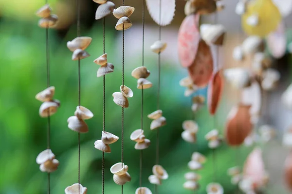Seashell Outing Sea Hanging Design Dekoracje Wnętrz Wygląda Pięknie Jeśli — Zdjęcie stockowe