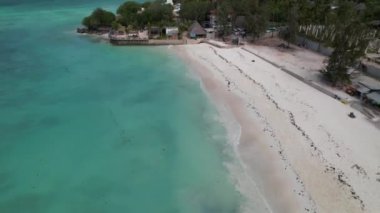 view of a city on the beach