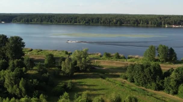 Drone Footage Farm Summer Time — Stock Video