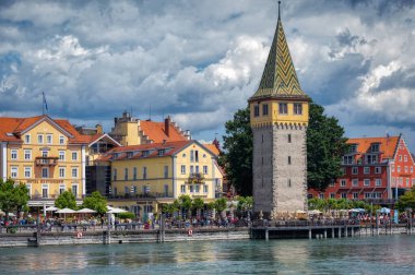 Lindau Göl Constance üzerine