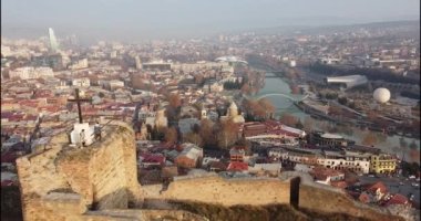 Gürcistan, Tiflis, Panorama eski kasaba