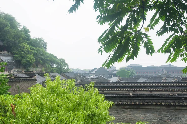 Surplombant Les Toits Des Bâtiments Dans Quartier Historique Xijin Dans — Photo