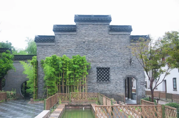 Verschiedene Backsteingebäude Historischen Gebiet Von Xijin Der Stadt Zhenjiang China — Stockfoto