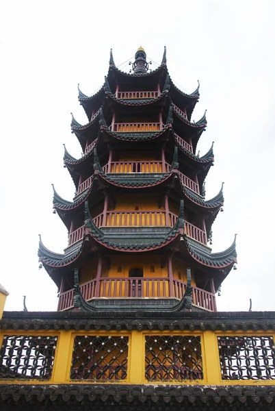 Pagoda Cishou Dentro Del Área Escénica Del Templo Jinshan Día — Foto de Stock