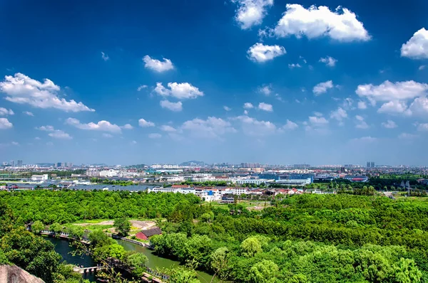 Landscape Picture High East Lake Scenic Area City Shaoxing China — Stock Photo, Image