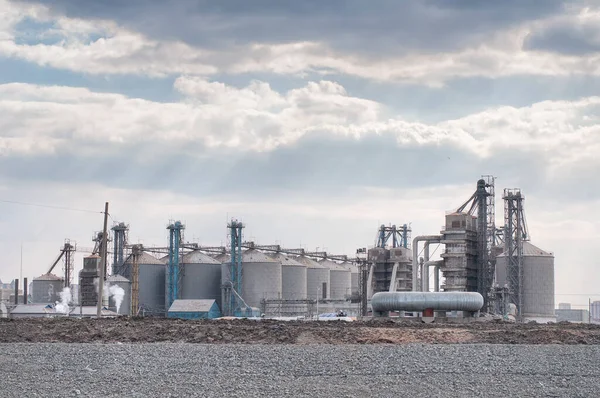 Ethanol Processing Factory Northeast City Zhaodong China Heilongjiang Province Overcast — Photo