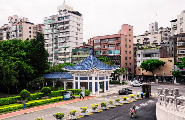 Μαρτίου 2018 Ταϊπέι Ταϊβάν Κτίρια Διαμερισμάτων Στην Περιφέρεια Zhongzheng Της — Φωτογραφία Αρχείου