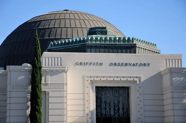 Domed Roof Front Door Griffitth Observatory Los Angeles California — Stok fotoğraf