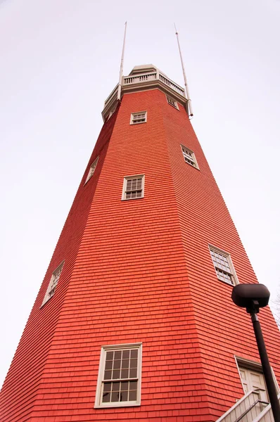 Histórico Observatorio Nacional Portland Portland Maine Día Nublado — Foto de Stock