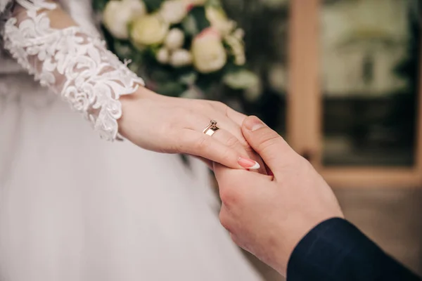 Antecedentes Con Manos Hombre Mujer — Foto de Stock