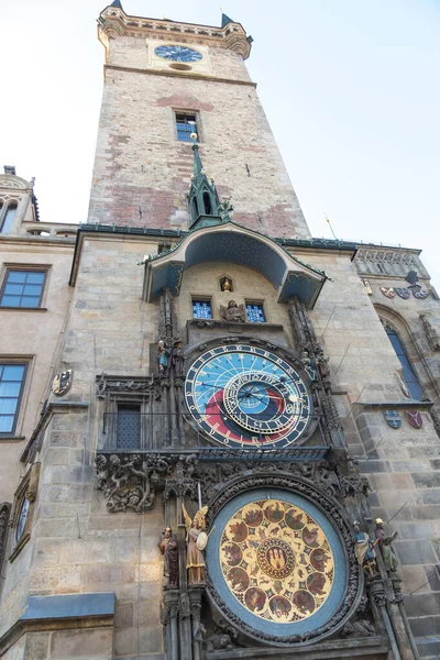 Praga República Checa Julho 2020 Relógio Astronômico Praga Medieval Orloj — Fotografia de Stock