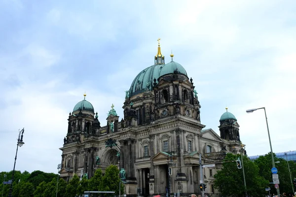 Catedral Berlín Alemán Berliner Dom Nombre Corto Parroquia Evangélica Suprema — Foto de Stock