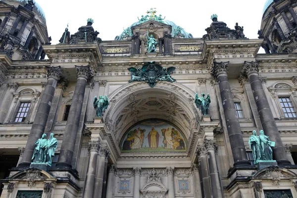 Fachada Del Berliner Dom Catedral Berlín Alemania — Foto de Stock