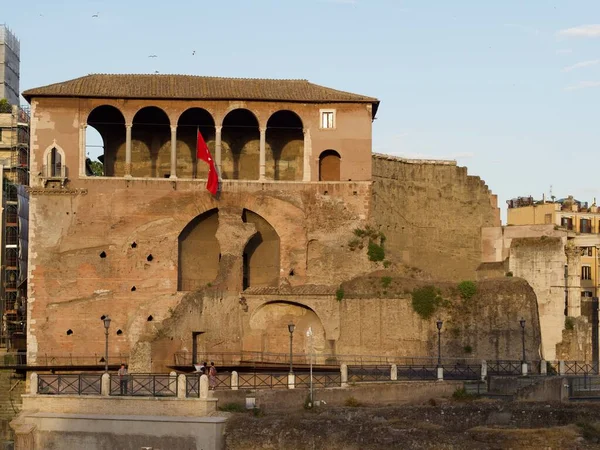 Rom Italien Mai 2022 Casa Dei Cavalieri Rodi Haus Der — Stockfoto