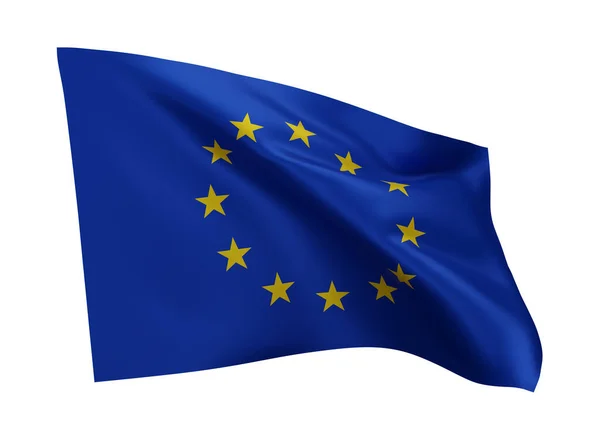 Illustration Flag European Union European Union High Resolution Flag Isolated — Stock Photo, Image
