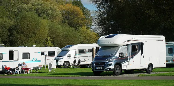Neots Cambridgeshire England October 2021 Autotrail Camper Van Others Camp — 图库照片