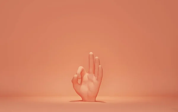 Pembe ve mercan zemin üzerinde 