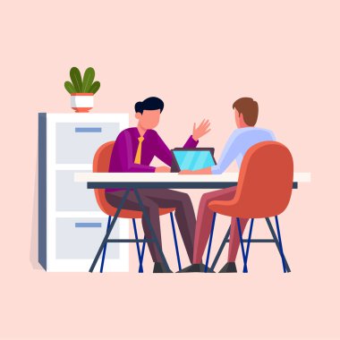 İş Finans Danışmanı dizüstü bilgisayarda çalışıyor ve Yatırım Planlama Bütçesi