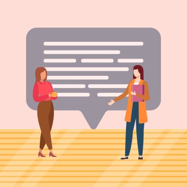 Kadın takımı parlak fikirleri tartışıyor..