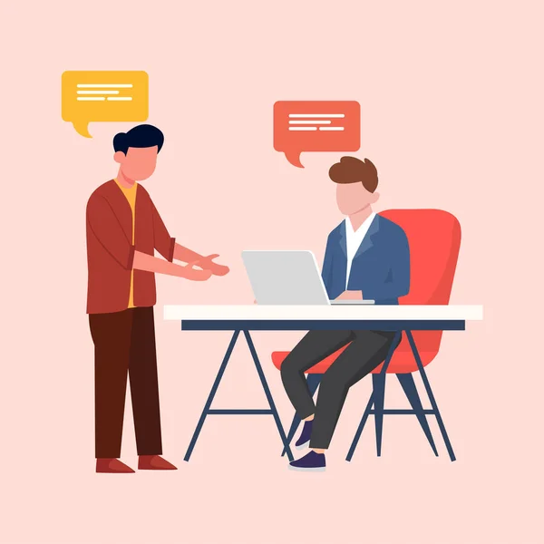 Takım çalışanı pazarda satış fiyatını tartışıyor. Şirkette finans yönetimi.