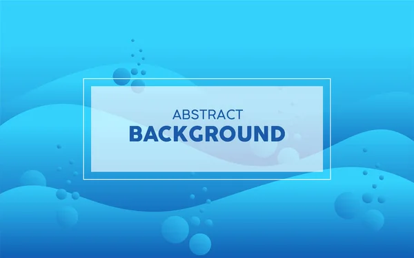 Soyut dalga gradyanı ve arka planda su kabarcığı. Dünya Okyanusu Günü.