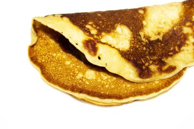 krep, renkli arka planda böğürtlenli krep.