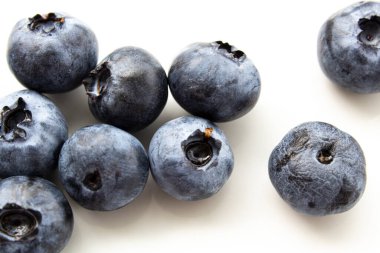 close-up lochina berries, fresh blueberries