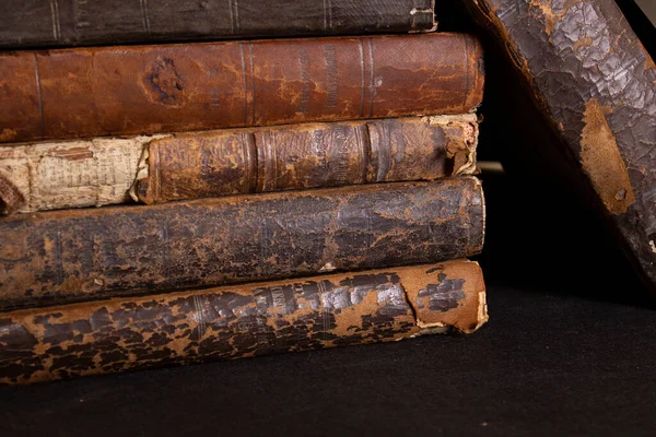 Livros Antigos Coleção Manuscritos Antigos — Fotografia de Stock