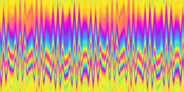 Garis Garis Kecil Psychedelic Rainbow Herringbone Ombre Pola Tekstur Latar — Stok Foto