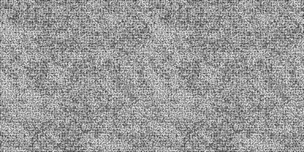 Nahtlose Vintage Distressed Halftone Dot Hintergrundmuster Tileable Grunge Schwarz Weiß — Stockfoto