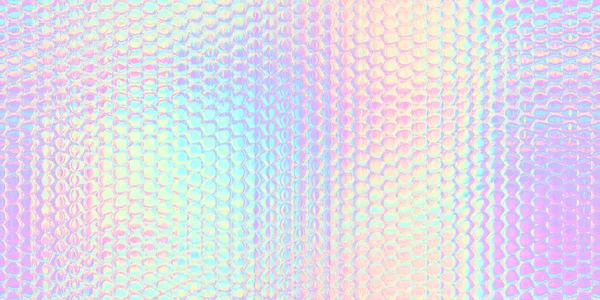 Seamless Trendy Iridescent Rainbow Corrugated Ribbed Glass Background Texture Soft — Stock Photo, Image