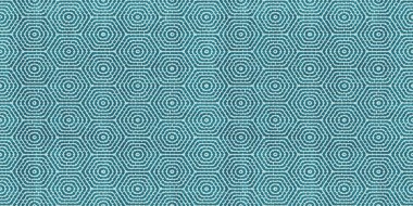 Yıpranmış boho desenli keten üzerinde kusursuz retro bal peteği desenli batik yüzey tasarımı, iç dekorasyon ve moda için modaya uygun, kaplanabilir soyut geometrik altıgen shibori tekstili..