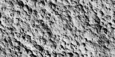 Kusursuz ay yüzeyi arka plan dokusunu kapat. Ölçeklenebilir gri pullu ay veya meteor kraterleri, kayalar ve çizgiler gezegensel desen. Astronomi konsepti duvar kağıdı ya da uzay arkaplanı. 3B görüntüleme