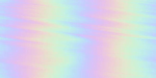 Seamless Trendy Iridescent Rainbow Foil Texture Soft Holographic Pastel Unicorn — Stock Photo, Image