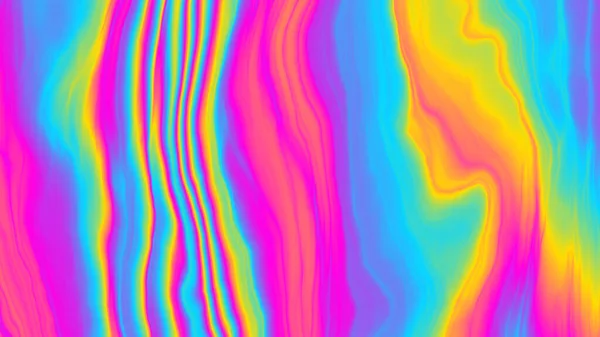 Abstract Psychedelic Rainbow Gradient Swirls Background — Stock Photo, Image