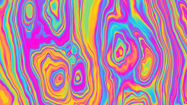 Abstract Psychedelic Rainbow Gradient Swirls Fundo — Fotografia de Stock