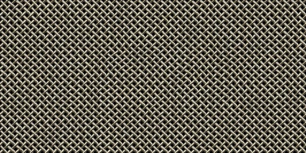 Rede Metal Sem Costura Padrão Superfície Fundo Malha Arame Tileable — Fotografia de Stock