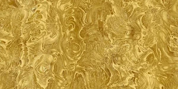 Płynne Złoto Płynne Płynnie Wiruje Lśniącą Fakturą Tła Złoty Żółty — Zdjęcie stockowe