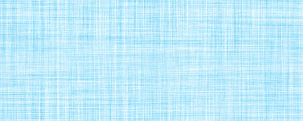 Bezszwowe Jasnopastelowe Niebieskie Płótno Tekstylne Tło Tekstury Streszczenie Tkaniny Panoramiczne — Zdjęcie stockowe