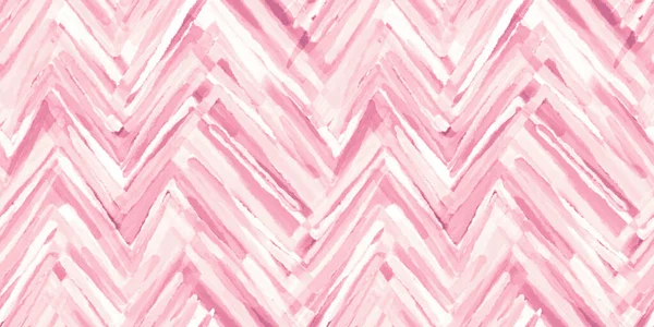 Kusursuz oyuncu el boyası suluboya ışık pastel pembe ringa kemiği ya da simge kumaş deseni. Soyut sevimli zigzag arkaplan dokusu. Kızın doğum günü, bebek partisi ya da bebek odası duvar kağıdı tasarımı