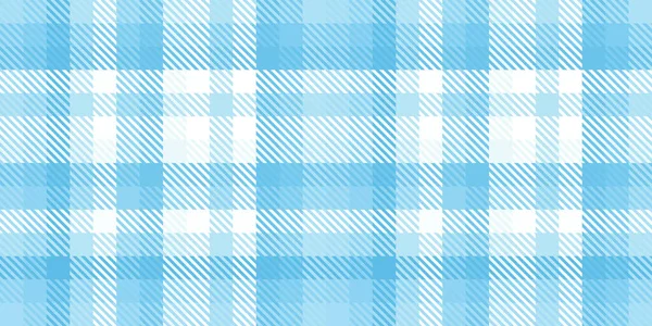 Bezešvé Hravé Světle Pastelově Modrý Gingham Kostkované Tkaniny Vzor Abstraktní — Stock fotografie
