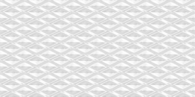 Kusursuz, fütüristik elmas kabartmalı metal levha duvar arka plan dokusu. Soyut kıvrımlı parlak metalik bilim kurgu duvar kağıdı deseni. Zarif, hafif, açık gri arka plan. 3d Hazırlama