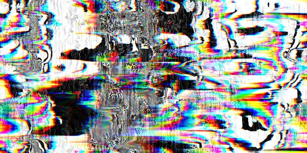 Seamless Signal Error Vhs Video Pixel Glitch Distortion Background Texture — Stock Photo, Image