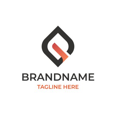 Siyah Alev Harfi G Logo Simgesi